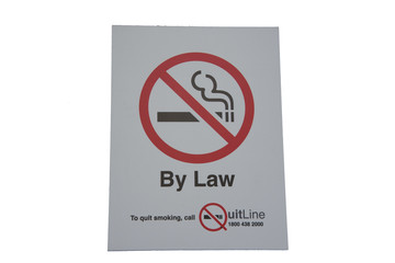 Signs do not smoke