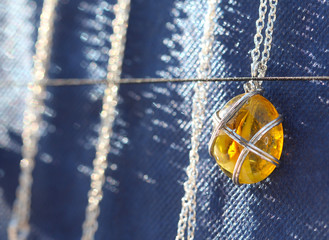 cheap jewelry at a flea market.