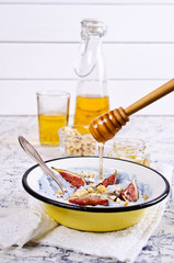 Dessert made with ricotta
