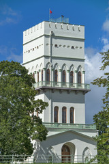 	Павильон "Белая башня", Царское Село, Александровский парк