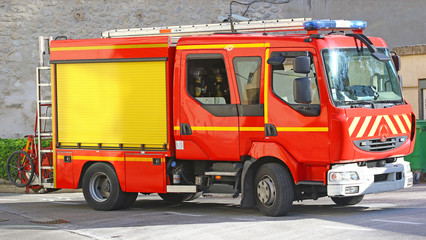 Camion de pompiers