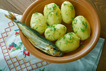 Finnish new potatoes