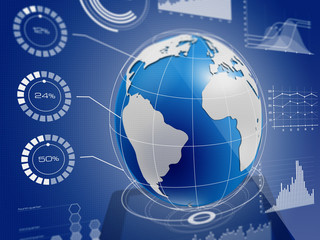 Futuristic interface concept