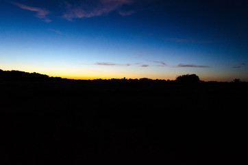 dusk Australia
