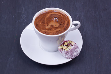 Turkish coffee and Turkish delight