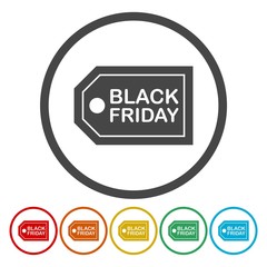 Black Friday Sale Abstract Vector Illustration 