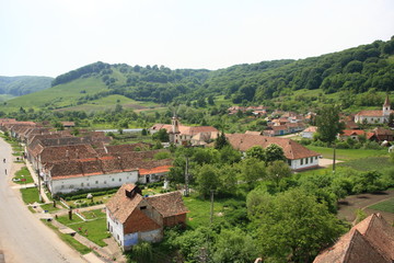 Fototapeta na wymiar Valea Villor Village, Sibiu County Romania