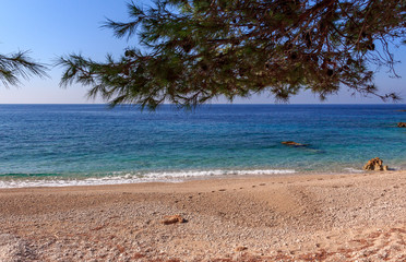 Beach on the Ionian sea
