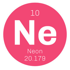 Neon chemical element