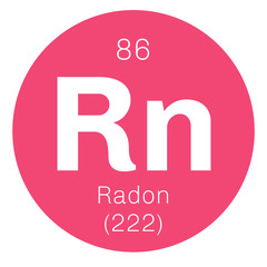 Radon chemical element