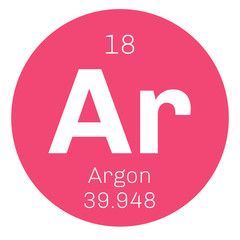 Argon chemical element