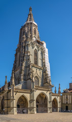 Obraz premium Bern Minster - Cathedral of Bern