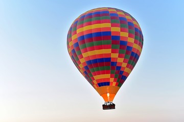 Hot air balloon flight over Cappadocia, Turkey
