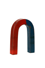 unipolar magnet on a white background