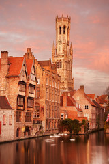 Naklejka premium Bruges, Belgium.