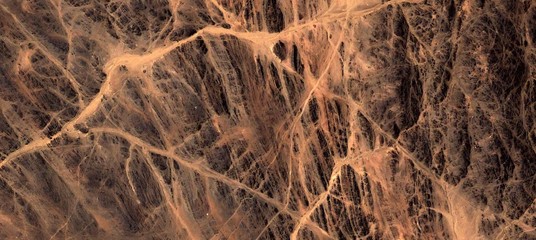 tribute to Pollock and abstract expressionism,imaginary roads in the sand of desert, abstract...