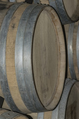Toneles de madera para vino