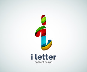 Letter i logo