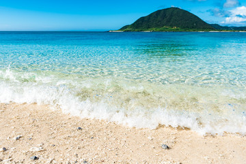 Beach, landscape. Okinawa, Japan, Asia.
