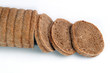 sliced rye bread