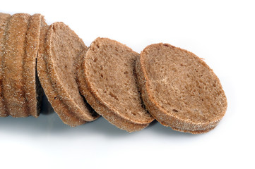 sliced rye bread