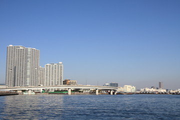 コットンハーバーの高層マンション群