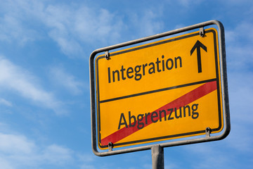 Schild 112 - Integration