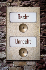 Schild 155 - Recht