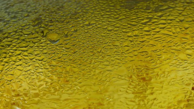 Water condensation on glass, UHD