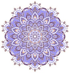 Decorative vintage vector ornament. Ornate mandala