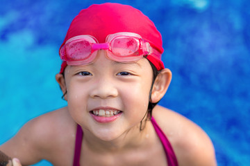 Kid in Swimming Pool