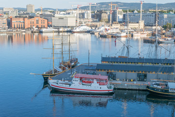 Fototapeta premium Oslo - Hafen 3