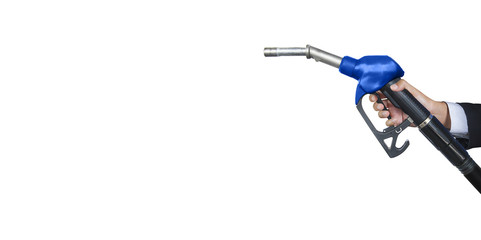 Gas pump for refueling car