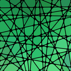 Naklejka premium abstract vector stained-glass mosaic background