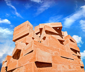 Pile of bricks
