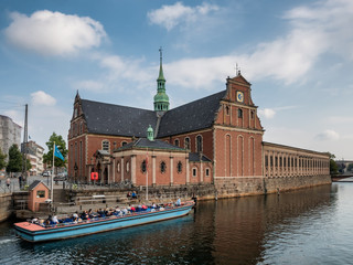 Fototapeta premium Holmens church kirke in Copenhagen, Denmark