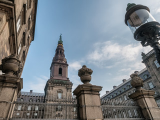 Fototapeta na wymiar Danish Parliament Christiansborg, Copenhagen