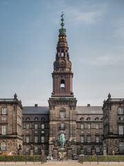 Fototapeta na wymiar Danish Parliament Christiansborg, Copenhagen