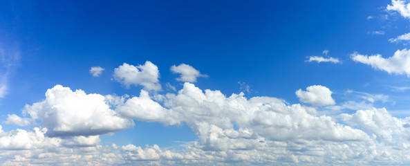 Clouds and Blue Sky in sunny day for Background