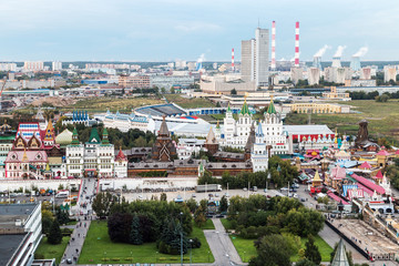 views of the Izmailovo Kremlin and Moscow regions 