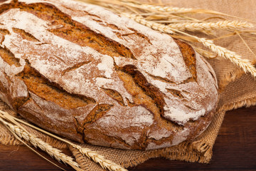 Bread. Selective focus.