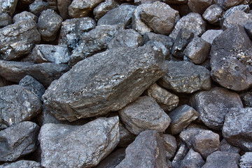 Fototapeta na wymiar Pile of coal