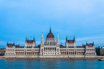 Fototapeta na wymiar Budapest, Parliament building