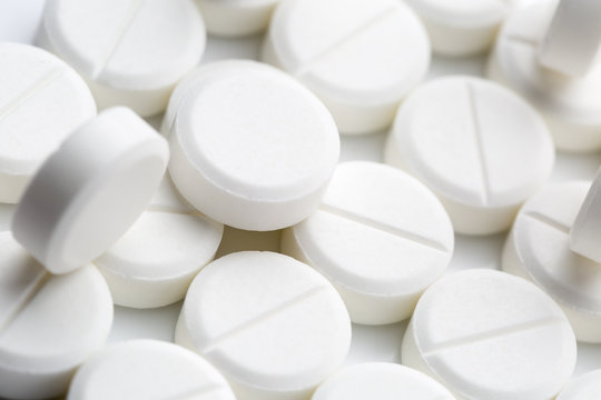 White Round Pill 58