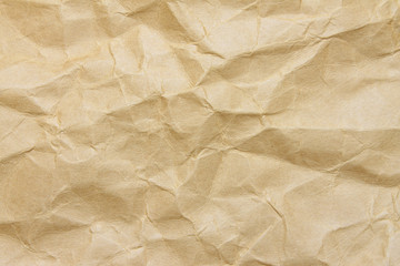 Crumpled paper background vignette