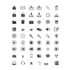 Web icons set