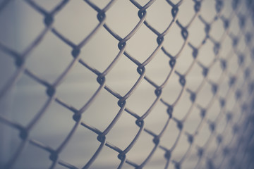 Fototapeta premium Square iron cage