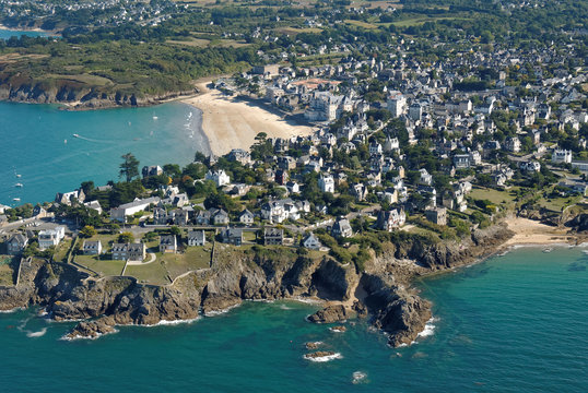 Saint-Malo, Param&eacute;, Point de la Varde, vue a&eacute;rienne