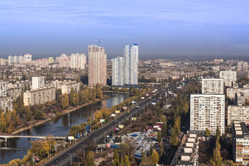 Fototapeta na wymiar Kiev City - the capital of Ukraine
