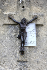 Jésus-Christ sur la croix. / Jesus on the cross.